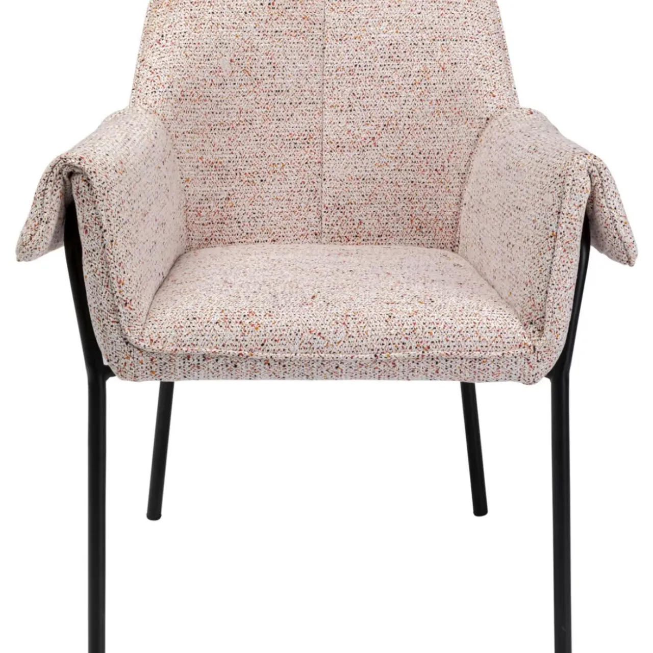 KARE Design Stühle-Armlehnstuhl Bess Beige Flitter