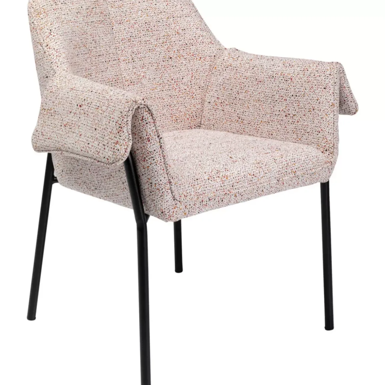 KARE Design Stühle-Armlehnstuhl Bess Beige Flitter