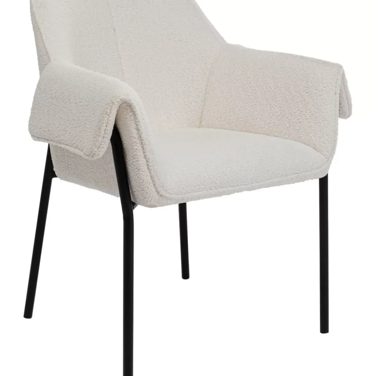 KARE Design Stühle-Armlehnstuhl Bess Creme