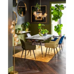 KARE Design Stühle-Armlehnstuhl San Francisco Grau