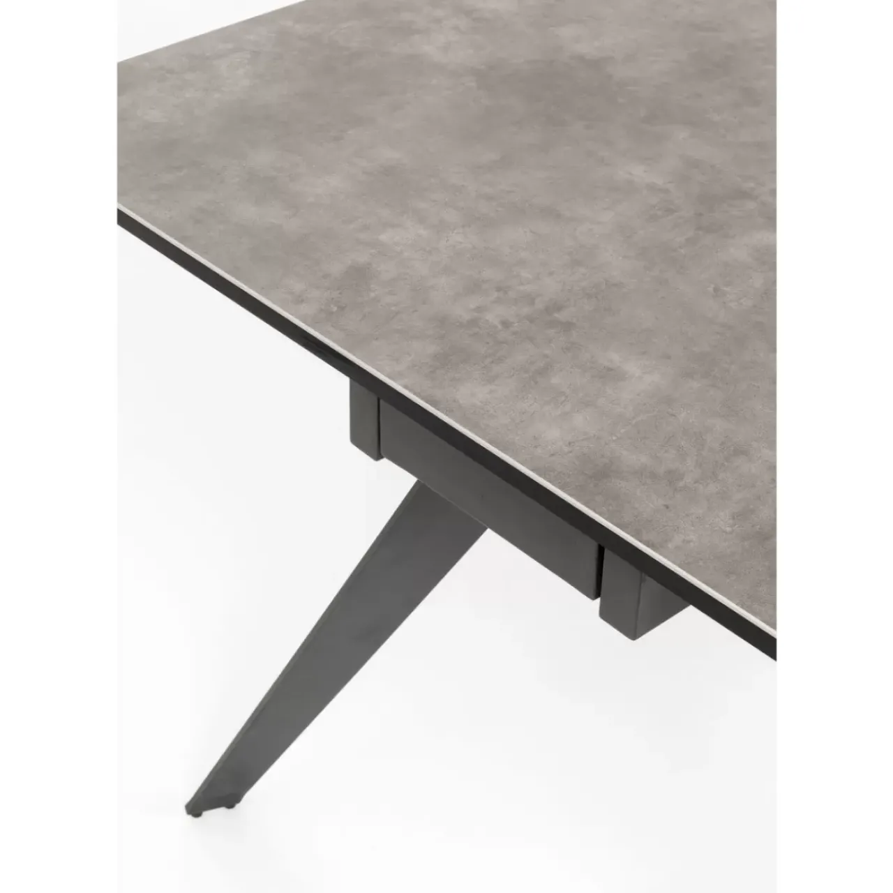 KARE Design Tische-Ausziehtisch Amsterdam Dunkel 200(45+45)X100Cm