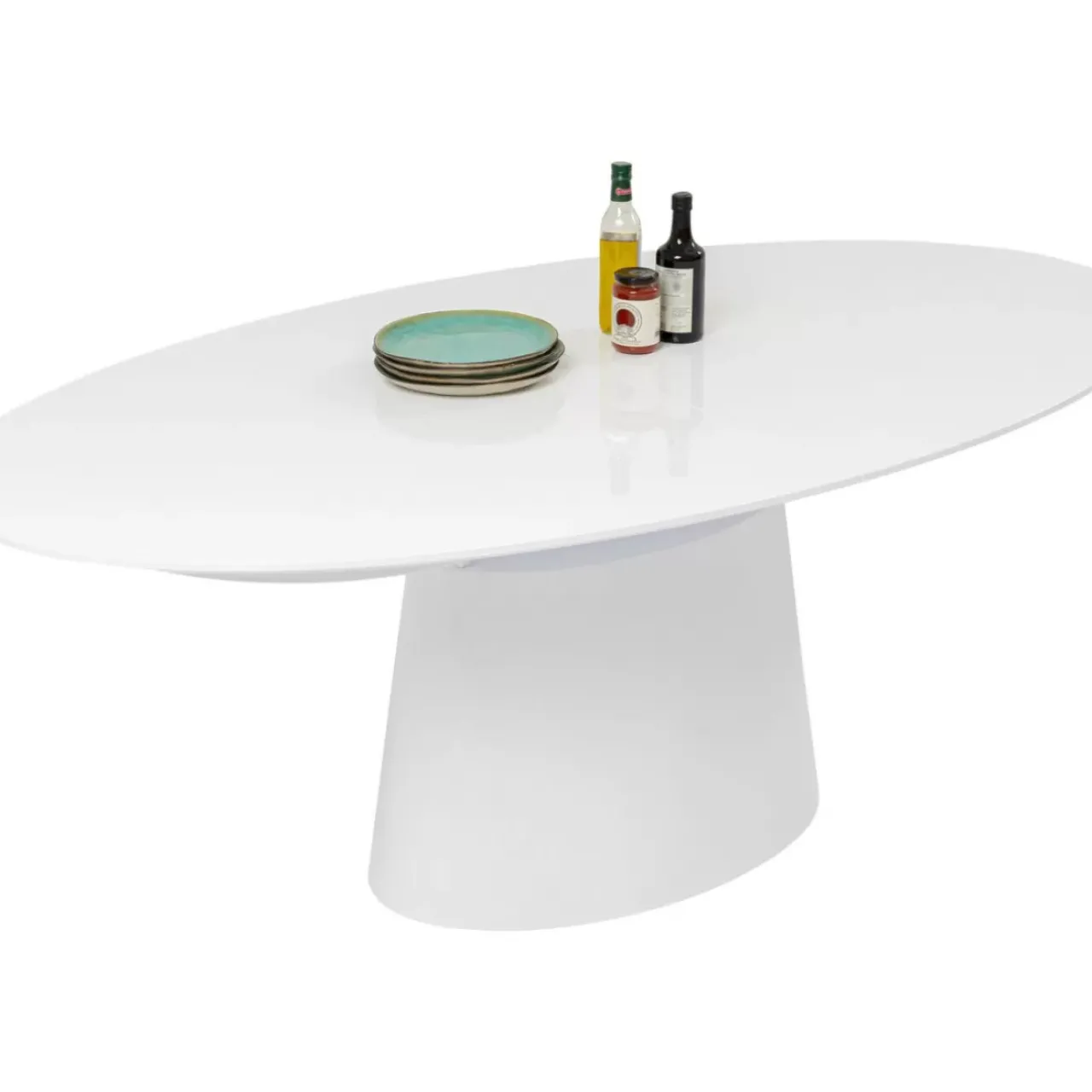 KARE Design Tische-Ausziehtisch Benvenuto Weiss 200(50)X110Cm