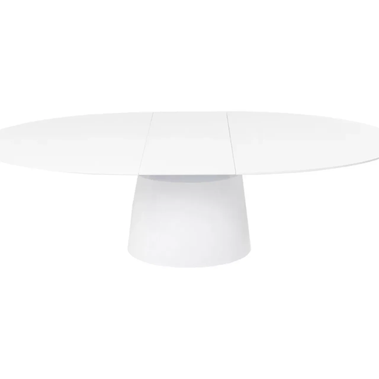 KARE Design Tische-Ausziehtisch Benvenuto Weiss 200(50)X110Cm