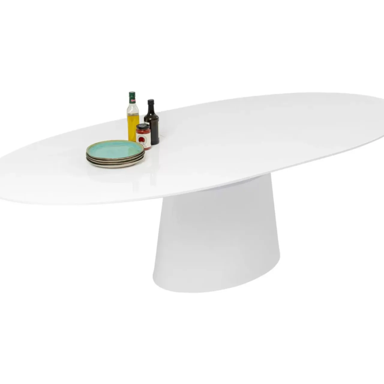 KARE Design Tische-Ausziehtisch Benvenuto Weiss 200(50)X110Cm