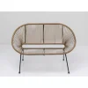 KARE Design Outdoormöbel-Bank Acapulco Natur