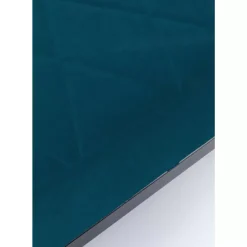 KARE Design Sitzbänke-Bank Smart Petrol Schwarz 150X40Cm