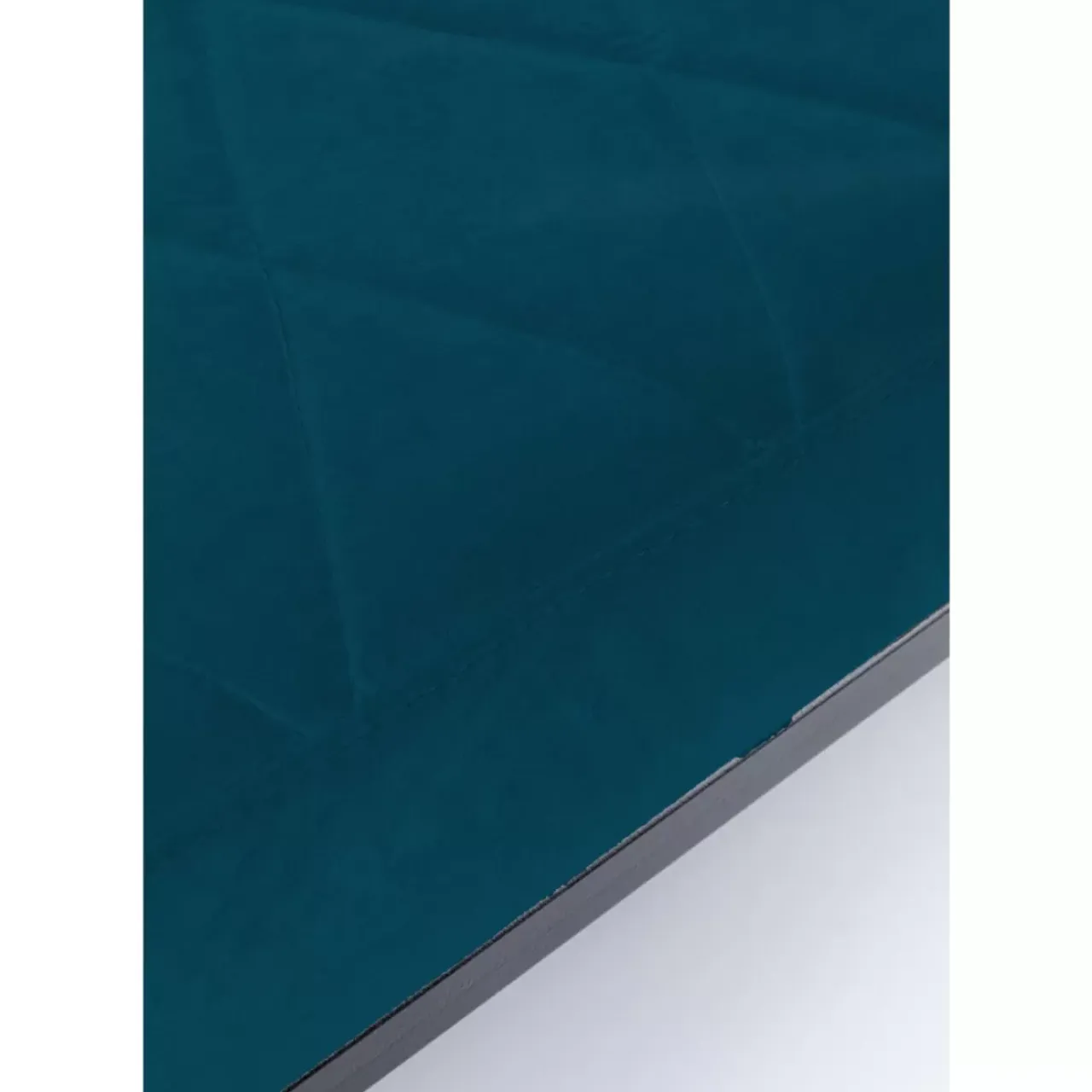 KARE Design Sitzbänke-Bank Smart Petrol Schwarz 150X40Cm