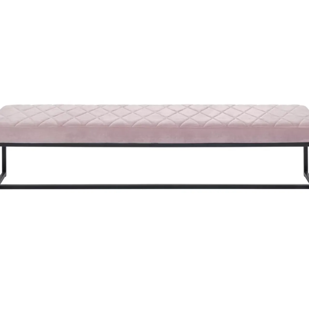 KARE Design Sitzbänke-Bank Smart Rosa Schwarz 150X40Cm