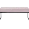 KARE Design Sitzbänke-Bank Smart Rosa Schwarz 90X40Cm