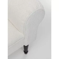 KARE Design Sitzbänke-Bank Wing Creme Schwarz