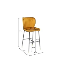 KARE Design Sitzbänke-Barhocker Stavanger