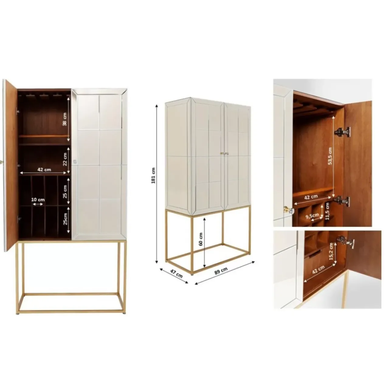 KARE Design Bars-Barschrank Luxury