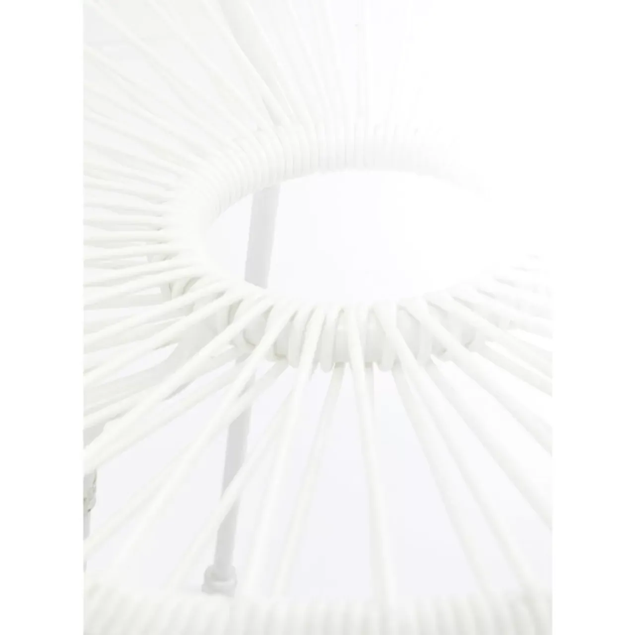 KARE Design Outdoormöbel-Beistelltisch Acapulco Weiss
