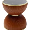 KARE Design Tische-Beistelltisch Endless Vegas Orange O47Cm