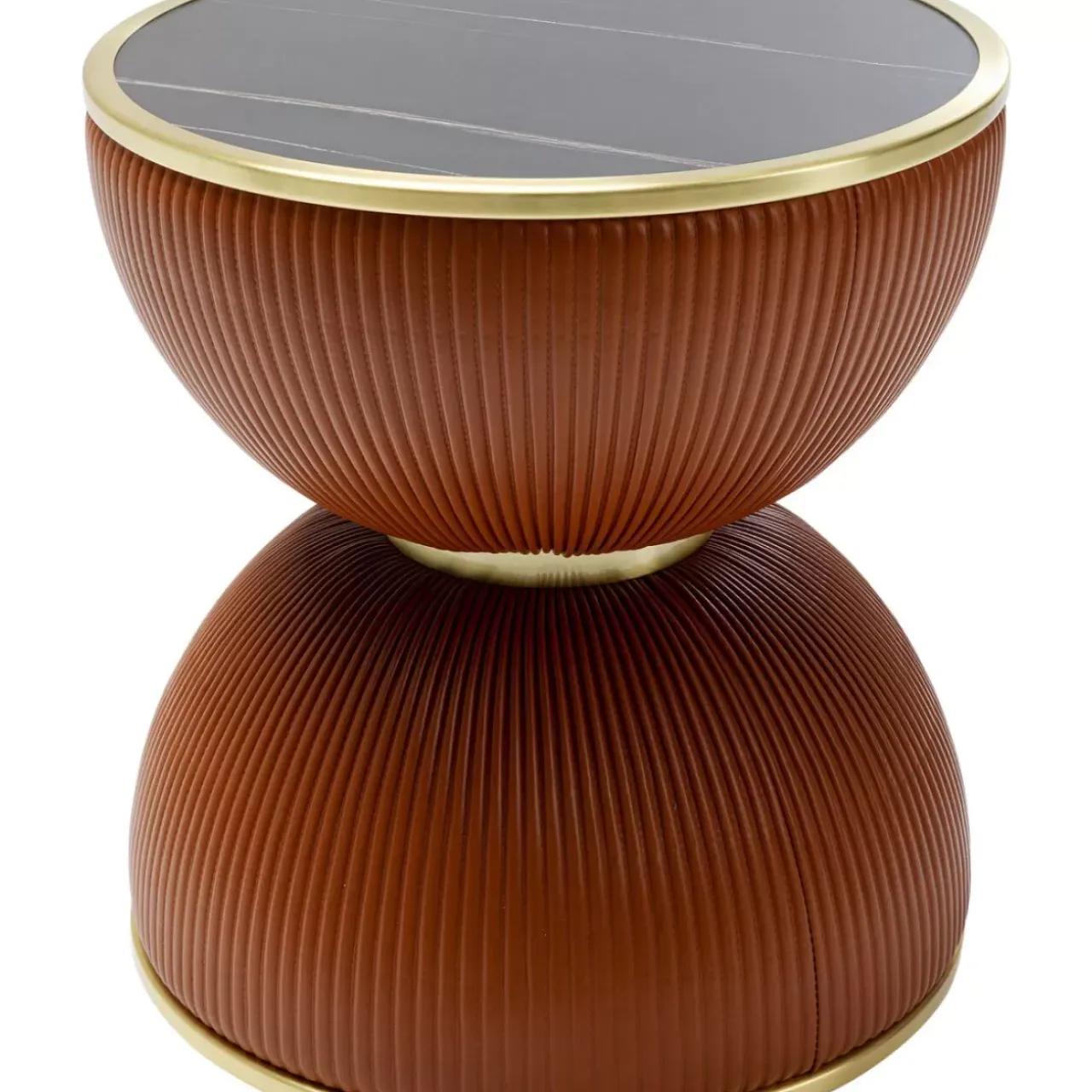KARE Design Tische-Beistelltisch Endless Vegas Orange O47Cm