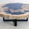 KARE Design Tische-Beistelltisch Gamma Versteinertes Holz