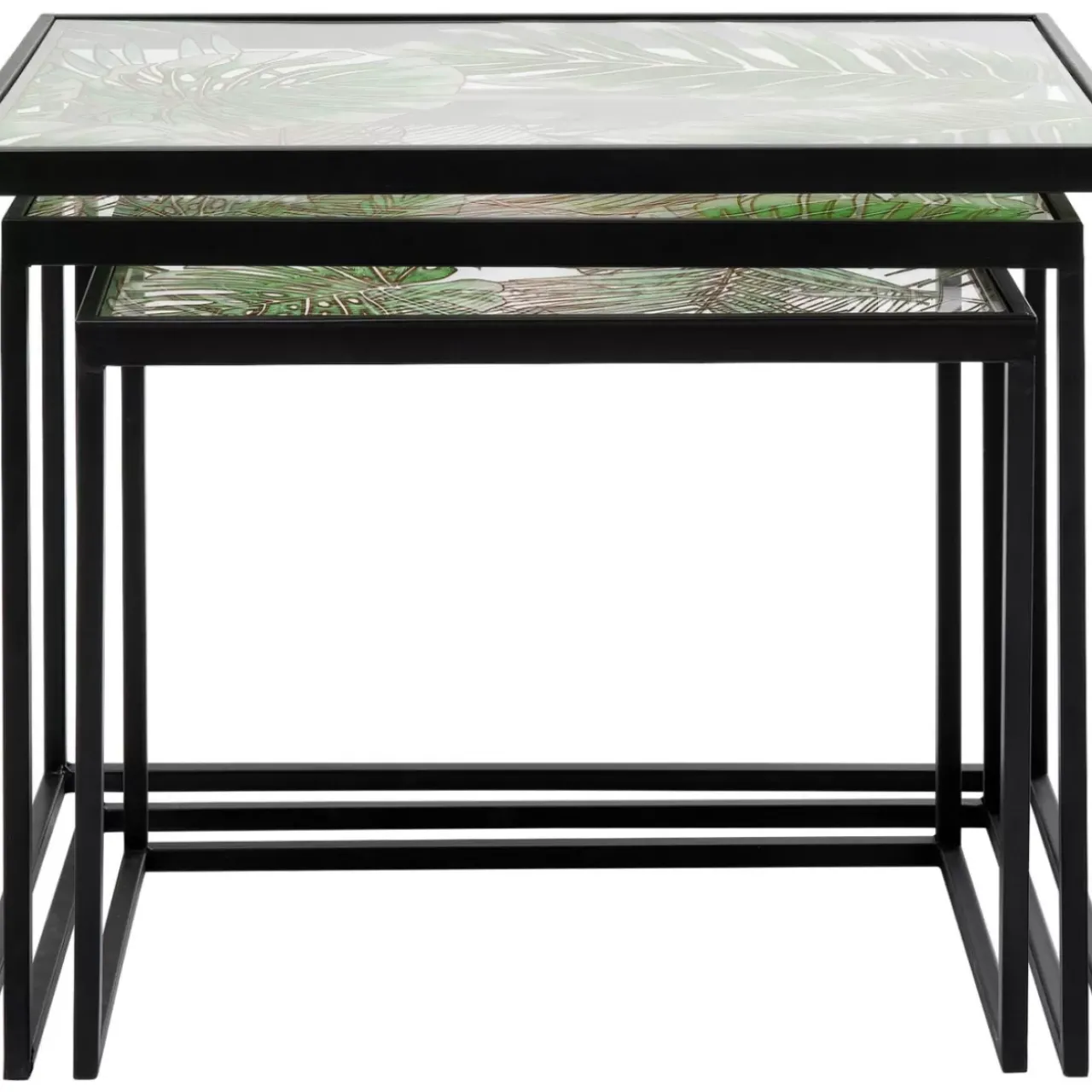 KARE Design Tische-Beistelltisch Jungle (3/Set)