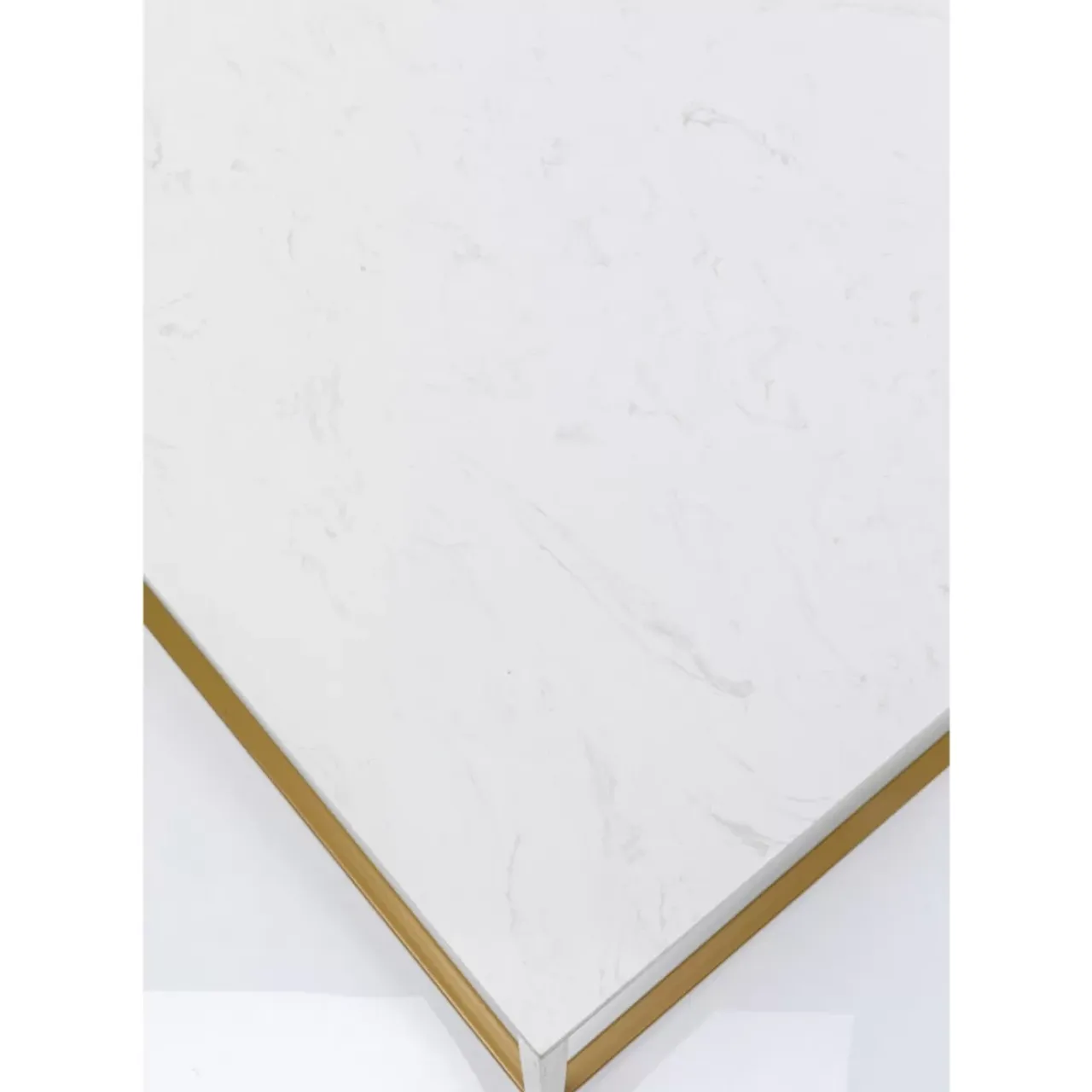 KARE Design Tische-Beistelltisch Key West Gold 40X40Cm