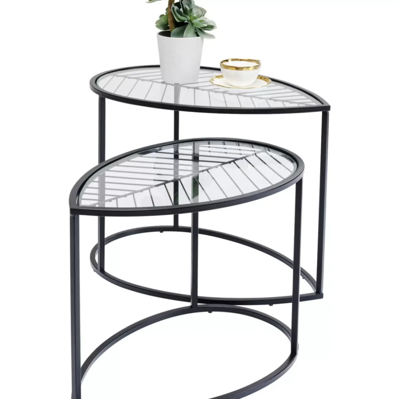 KARE Design Tische-Beistelltisch Linnea (2/Set)