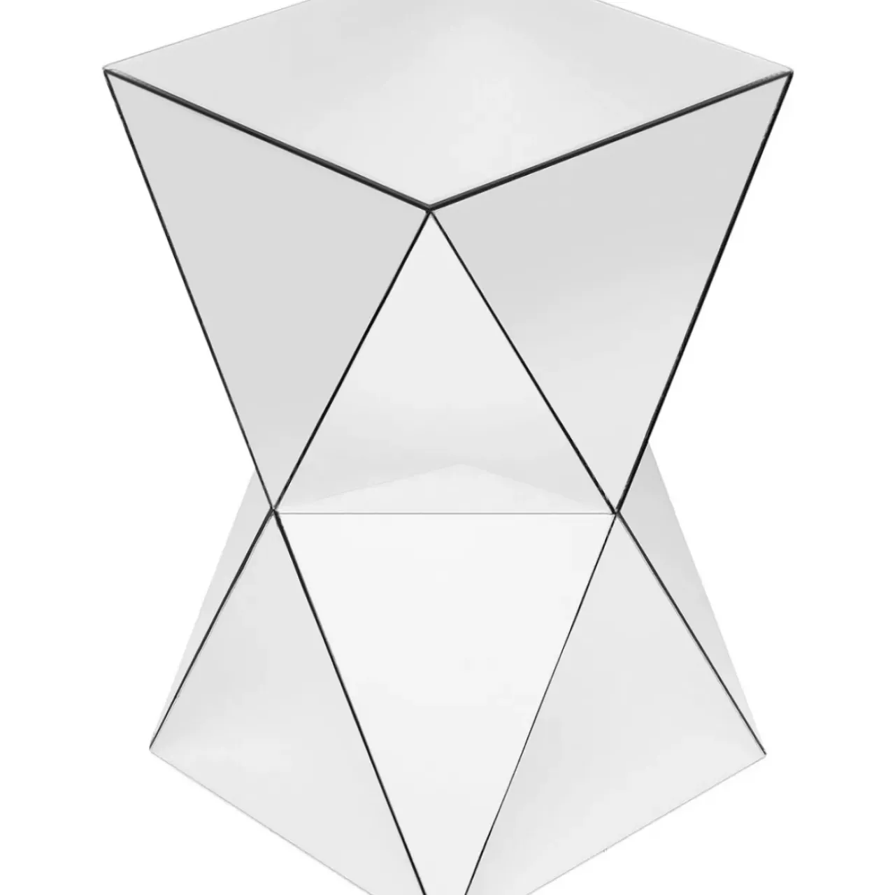 KARE Design Tische-Beistelltisch Luxury Triangle