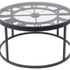 KARE Design Tische-Beistelltisch Roman Schwarz O76Cm