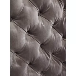 KARE Design Betten-Bett Desire Hoch Silbergrau 180X200 Cm