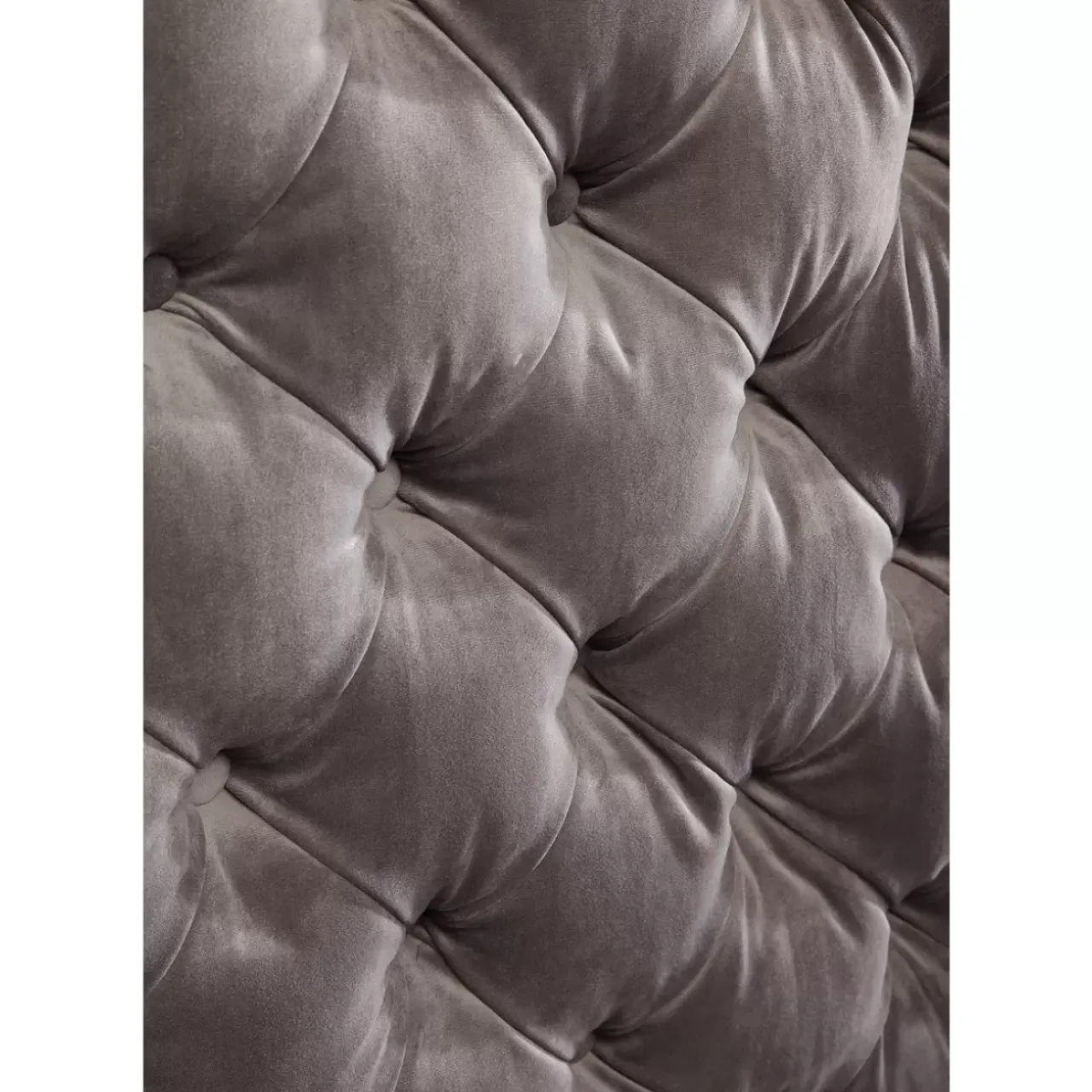KARE Design Betten-Bett Desire Hoch Silbergrau 180X200 Cm