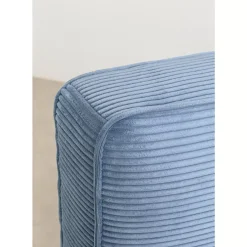 KARE Design Betten-Bett East Side Cord Blau 160X200Cm