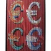 KARE Design Bilder-Bild Frame Art 3D Euro 118X83Cm