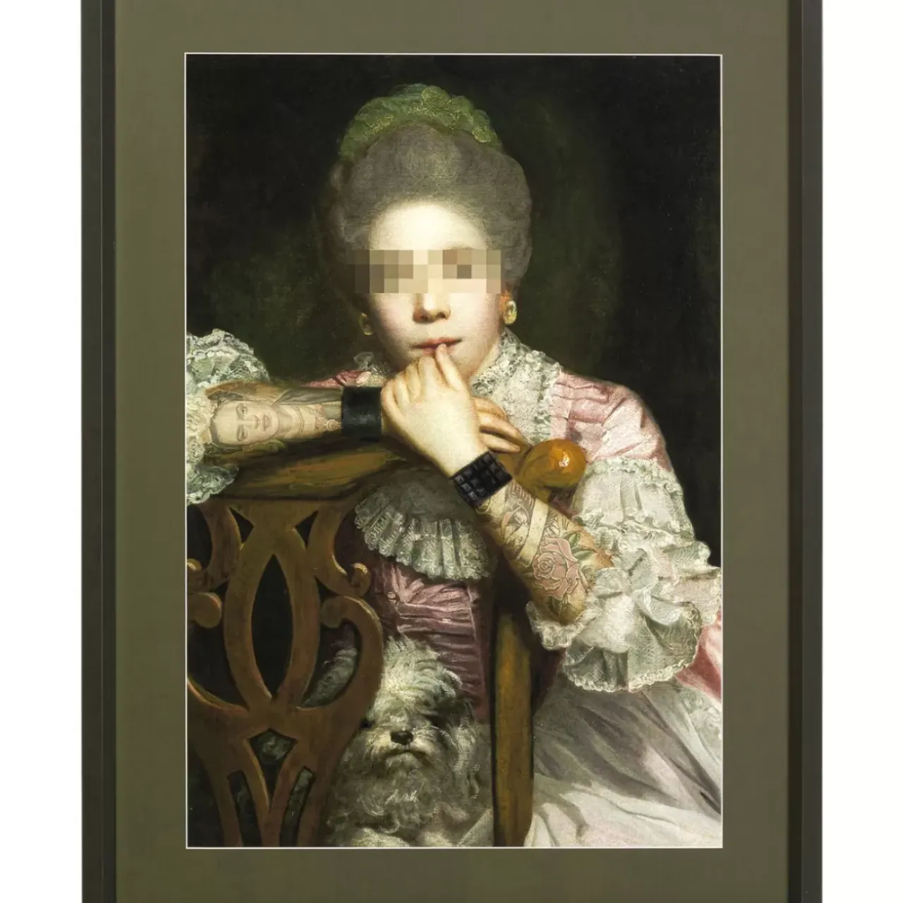 KARE Design Bilder-Bild Frame Incognito Sitting Countess 112X82