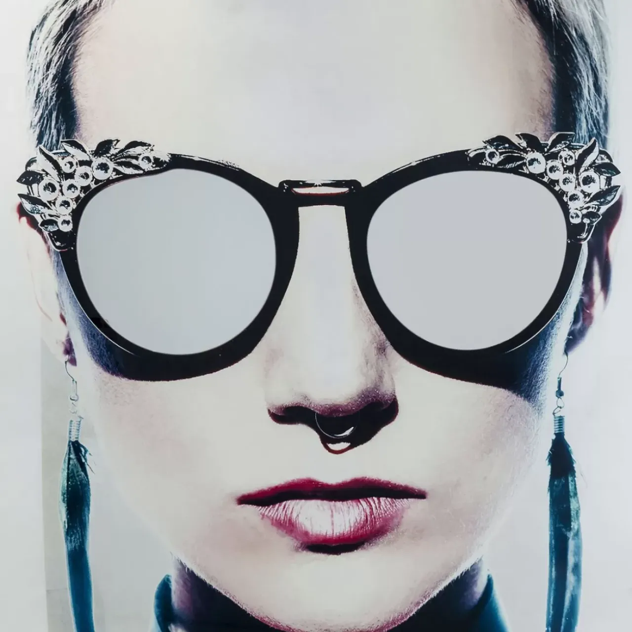 KARE Design Bilder-Bild Glas Metallic Girlie 120X120Cm