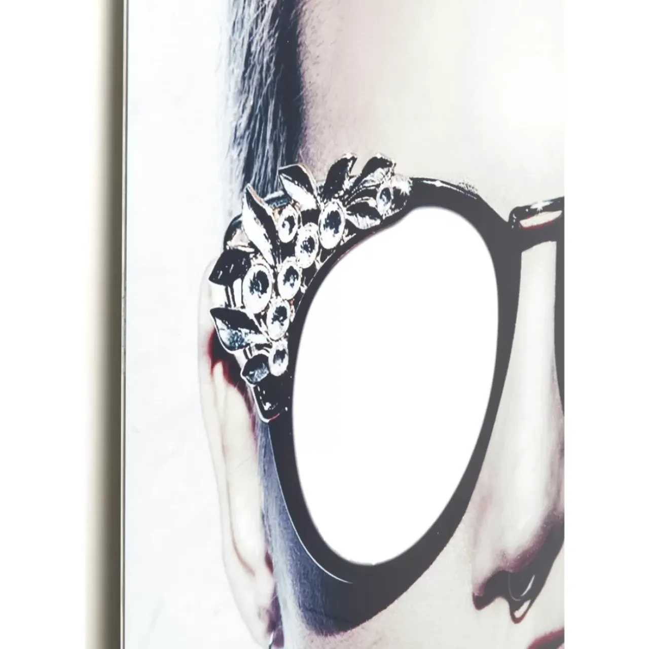 KARE Design Bilder-Bild Glas Metallic Girlie 120X120Cm