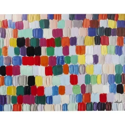 KARE Design Bilder-Bild Touched Colorful Dots 140X200Cm