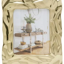 KARE Design Deko & Geschenkartikel-Bilderrahmen Jade Square Gold 21X26Cm