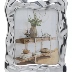 KARE Design Deko & Geschenkartikel-Bilderrahmen Jade Swing Silber 21X26Cm