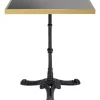 KARE Design Tische-Bistrotisch Kaffeehaus Rim Square Schwarz 60X60