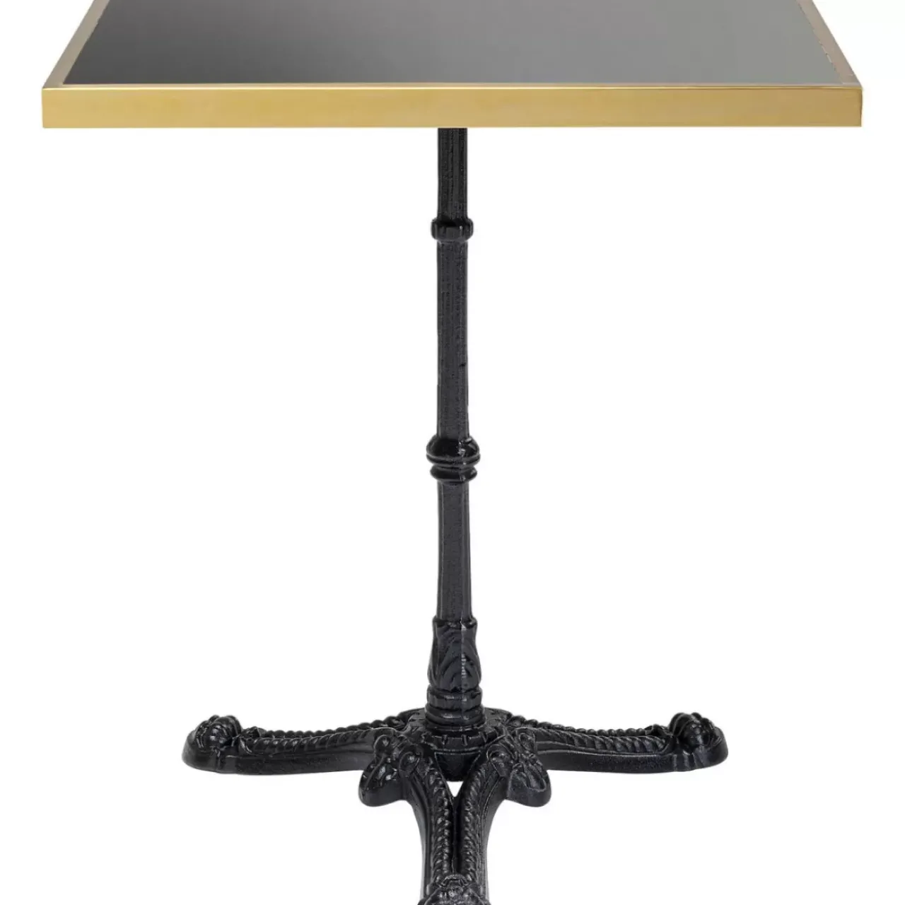 KARE Design Tische-Bistrotisch Kaffeehaus Rim Square Schwarz 60X60