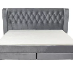 KARE Design Betten-Boxspringbett Benito Moon Grau 160X200Cm