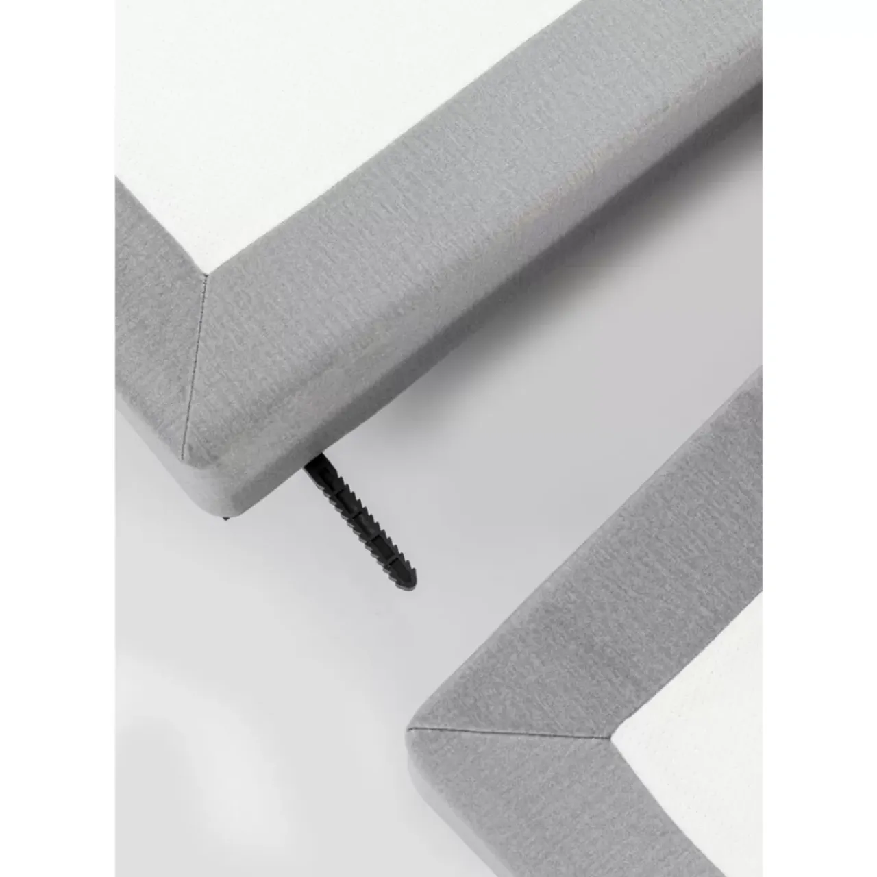 KARE Design Betten-Boxspringbett Benito Star Grau 180X200Cm