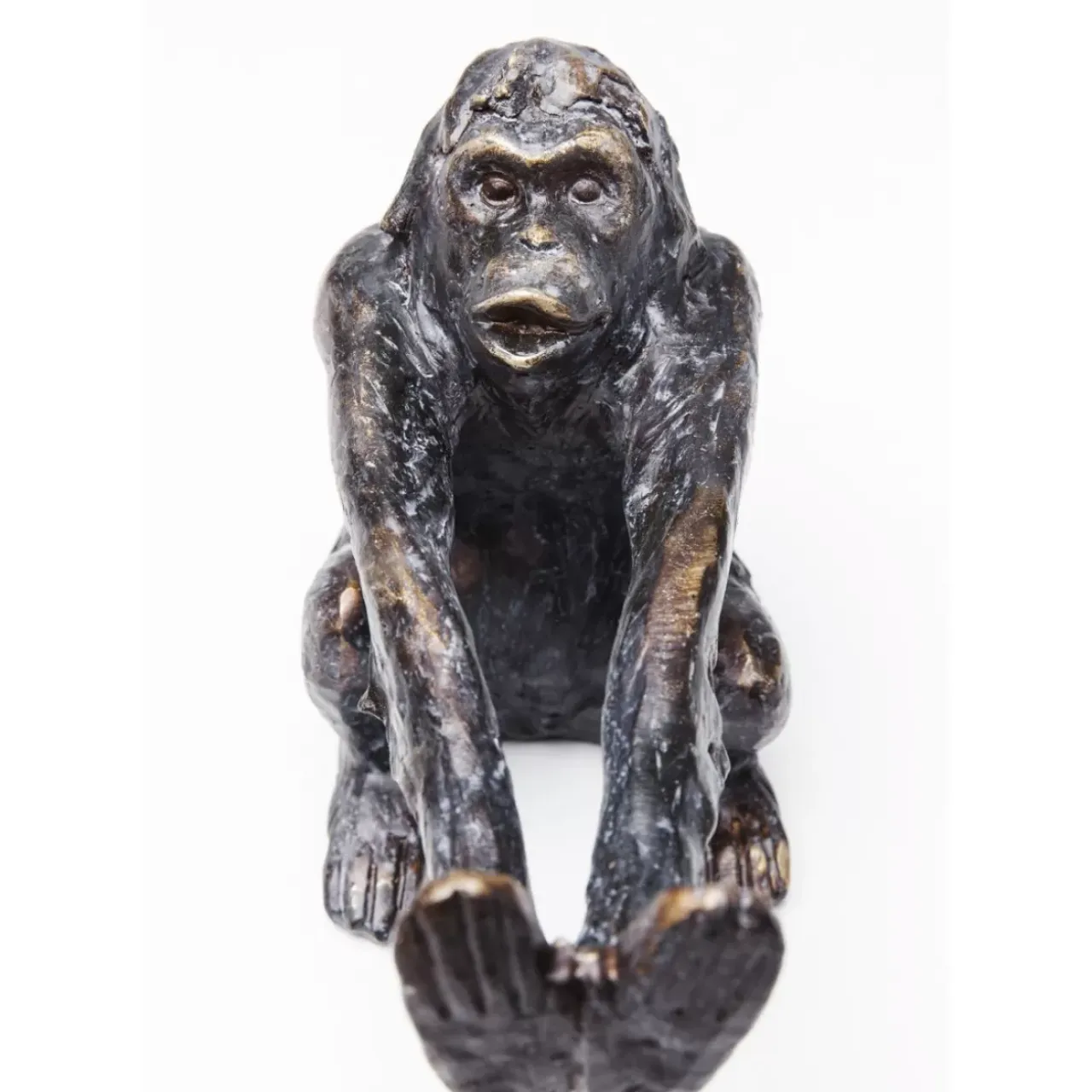 KARE Design Deko & Geschenkartikel-Buchstutze Monkey (2/Set)