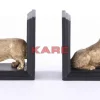 KARE Design Deko & Geschenkartikel-Buchstutze Royal Standing Corgi (2/Set)