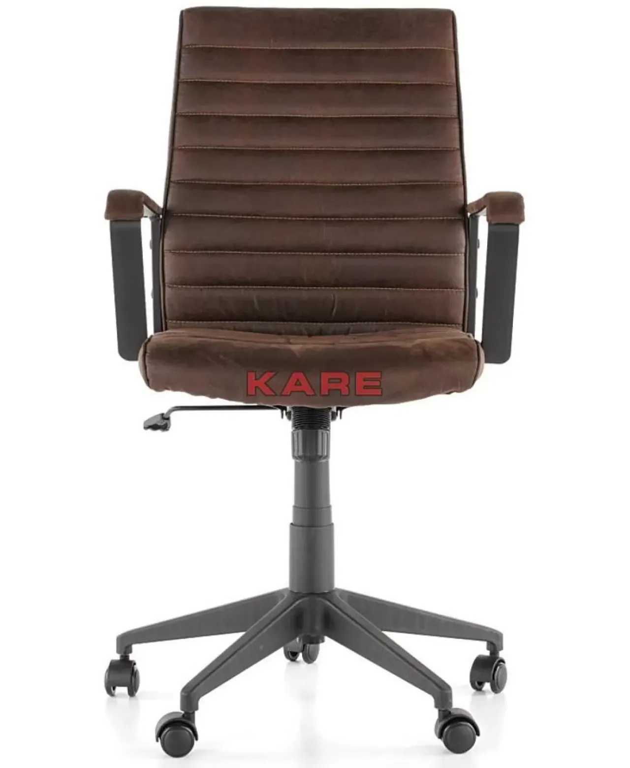KARE Design Stühle-Burodrehstuhl Labora Braun