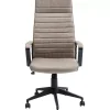 KARE Design Stühle-Burodrehstuhl Labora High Pebble