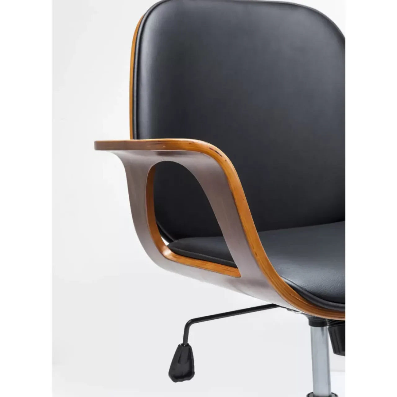 KARE Design Stühle-Burodrehstuhl Patron Walnut
