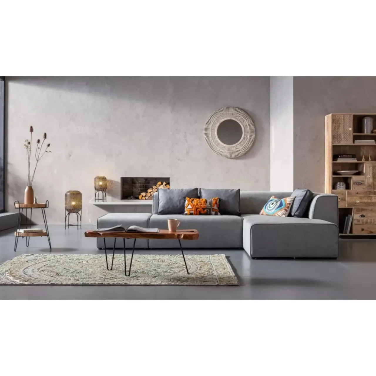 KARE Design Tische-Couchtisch Aspen Natur 106X41
