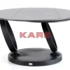 KARE Design Tische-Couchtisch Beverly Schwarz 133X80Cm