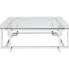 KARE Design Tische-Couchtisch Clara Silber 120X120Cm