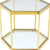 KARE Design Tische-Couchtisch Comb Gold 45