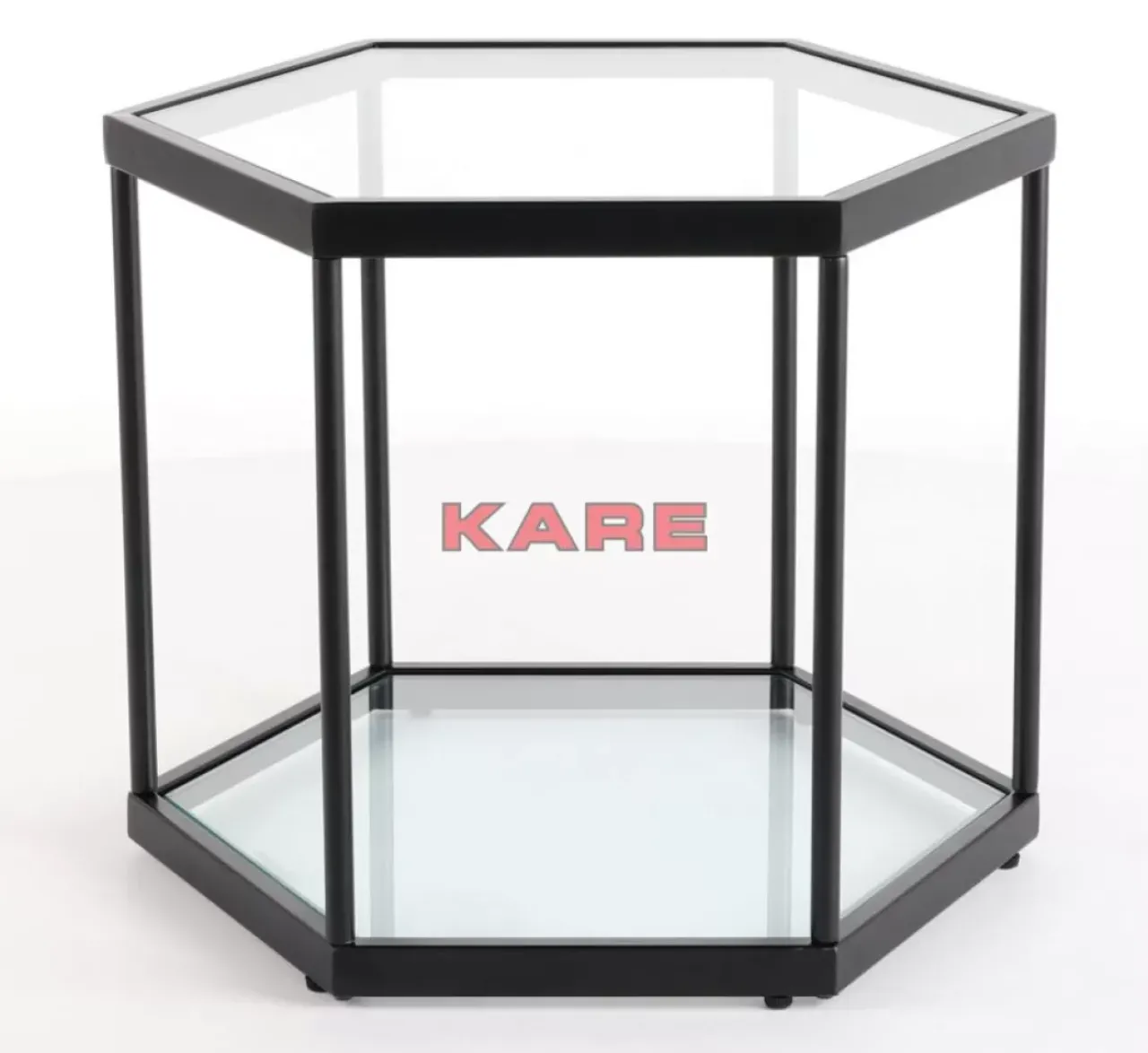 KARE Design Tische-Couchtisch Comb Schwarz 45Cm