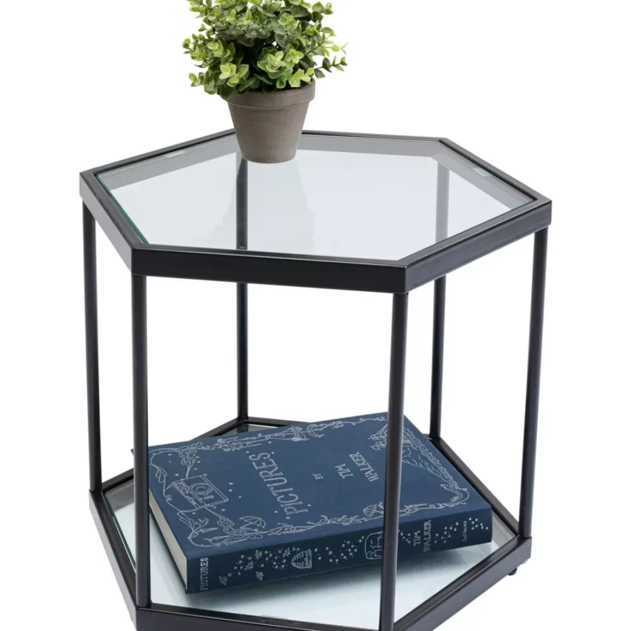 KARE Design Tische-Couchtisch Comb Schwarz 45Cm